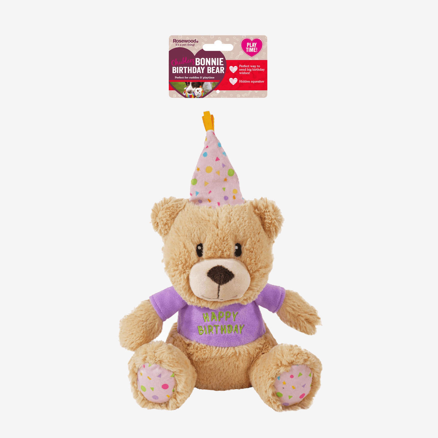 Rosewood Birthday Bear - RichBowel